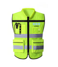High-quality Supervisor Reflective Vest color logo