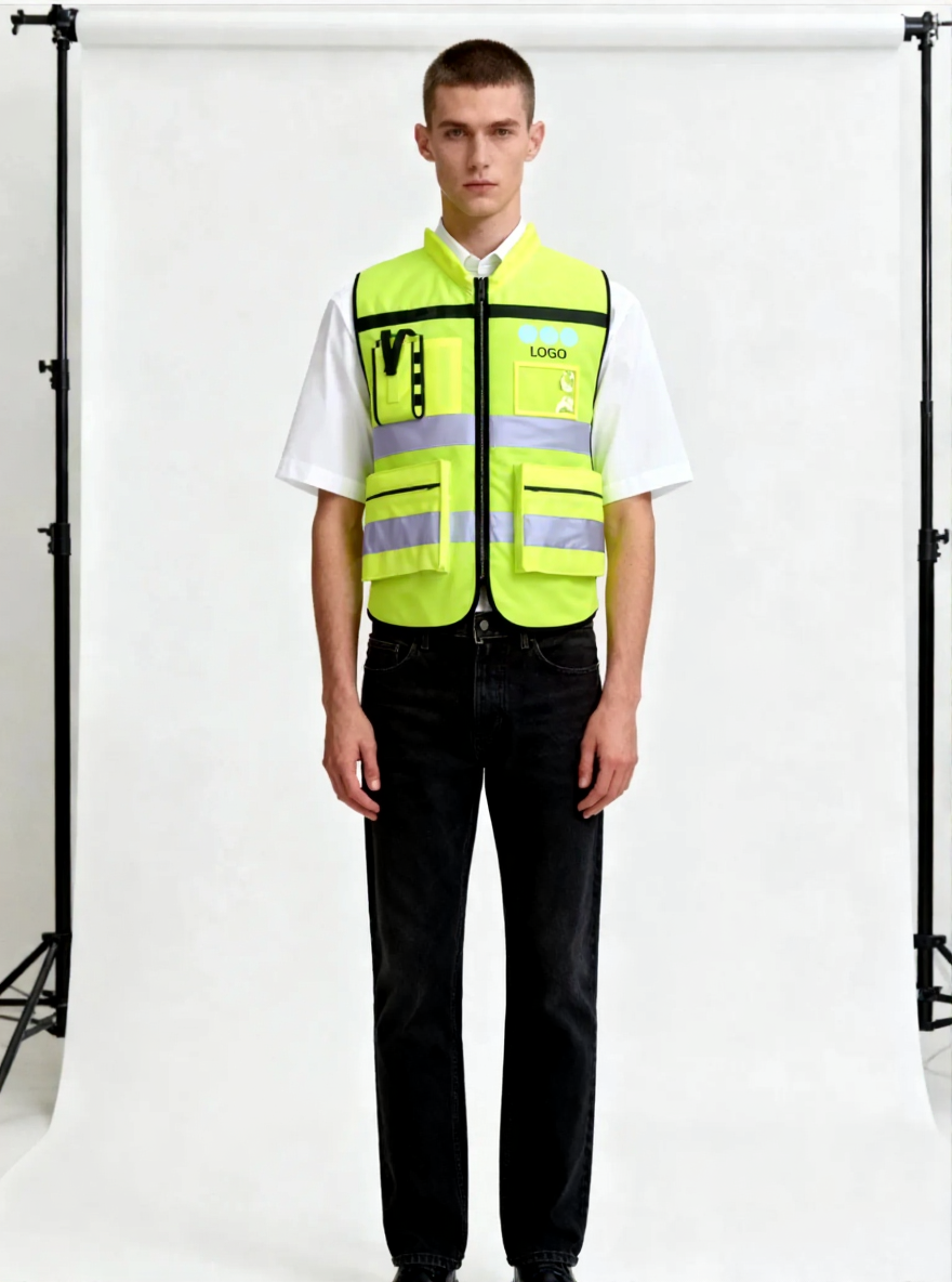 High-quality Reflective Vest color logo